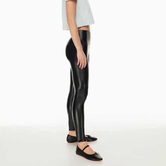 Wilfred Free - Daria Pant (SMALL) - Vegan Leather Leggings - Picture 2 of 11